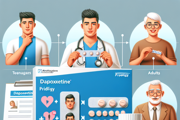 Dapoxetine (Priligy) pour les hommes de différents âges : caractéristiques d'utilisation