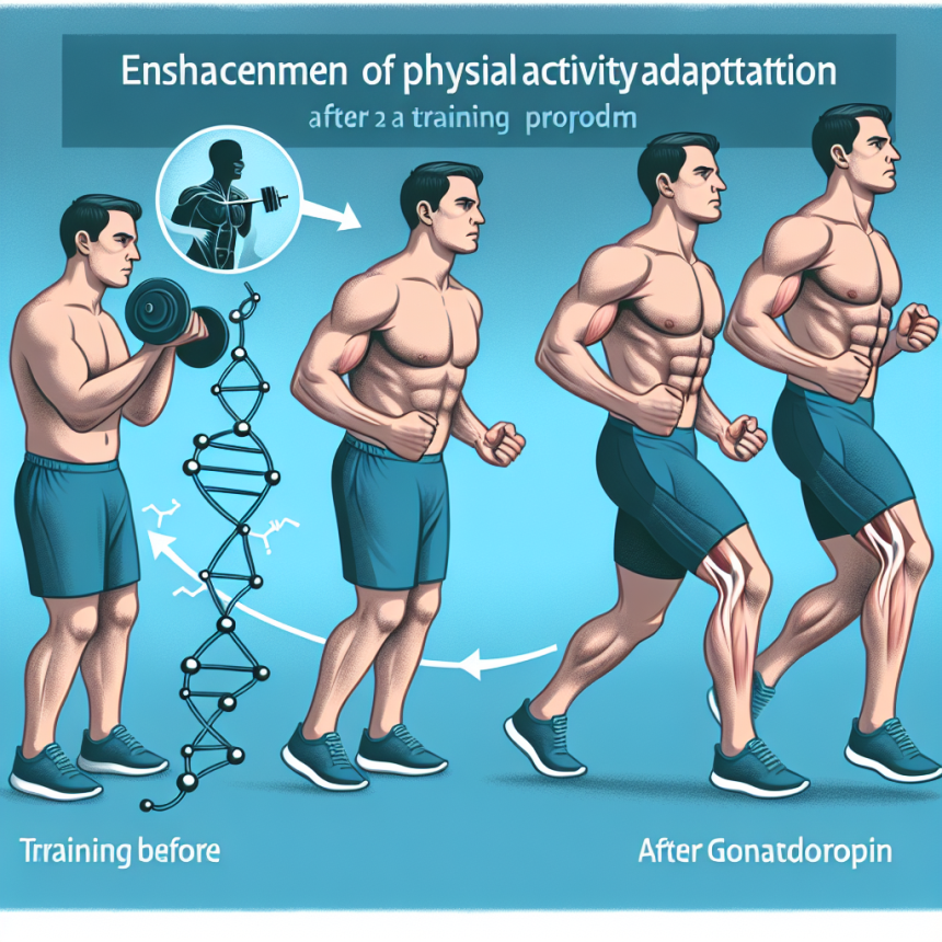 L'adaptation à l'activité physique après le stage est améliorée avec la Gonadotropine