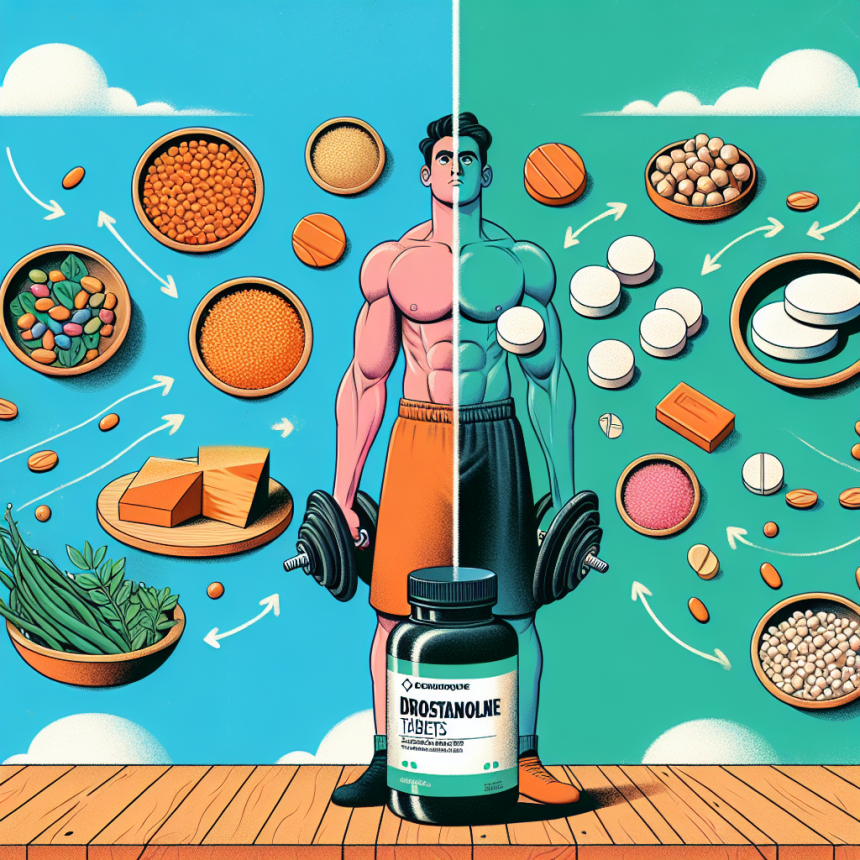 Veganisme et Drostanolone comprimés : compatibilité avec les protéines végétales