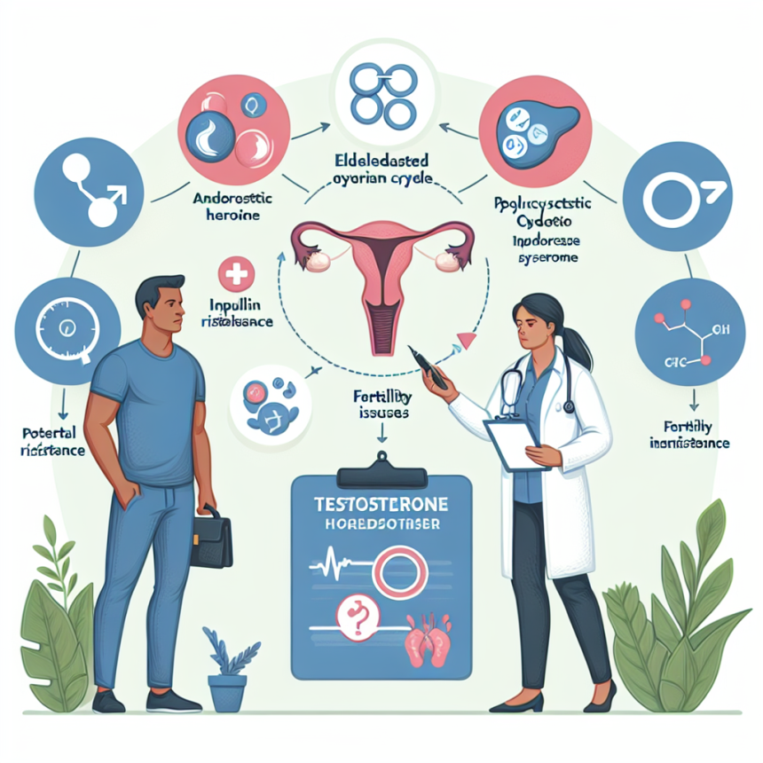 Caractéristiques de l'utilisation de la testostérone chez les femmes atteintes du syndrome des ovaires polykystiques