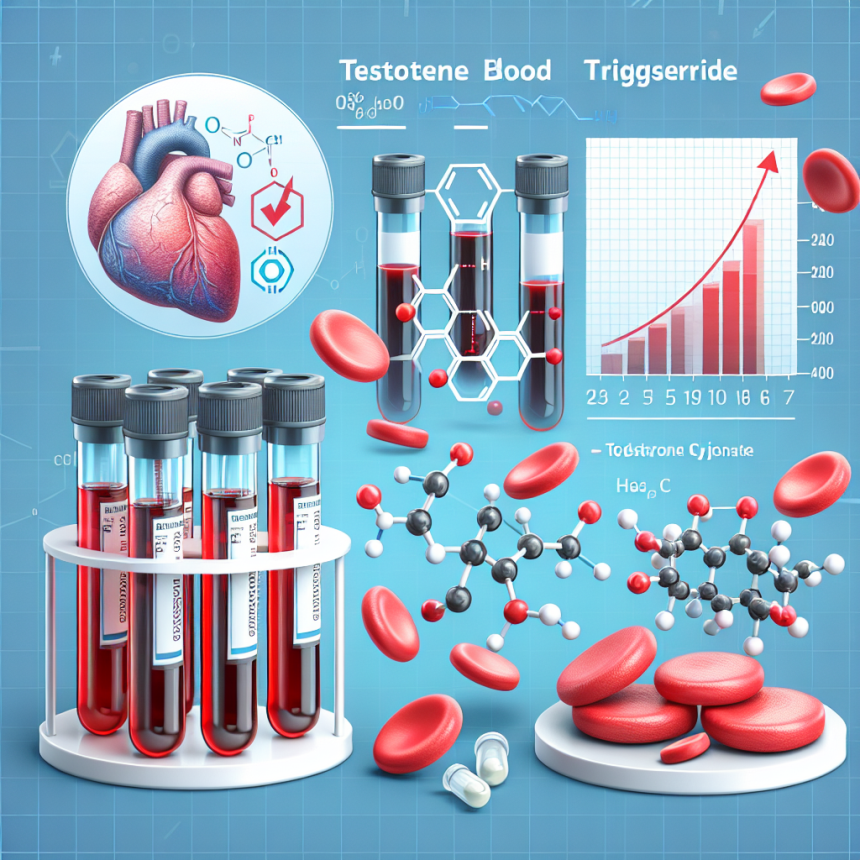 Comment le cypionate de testostérone affecte le taux de triglycérides dans le sang