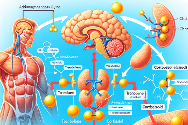 Comment le trenbolone affecte-t-il le taux de cortisol ?