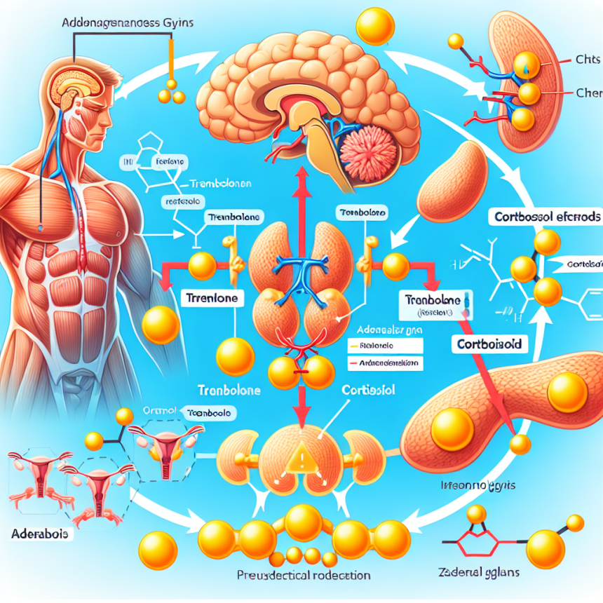 Comment le trenbolone affecte-t-il le taux de cortisol ?