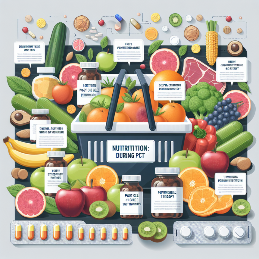 Conseils nutritionnels pendant la PCT