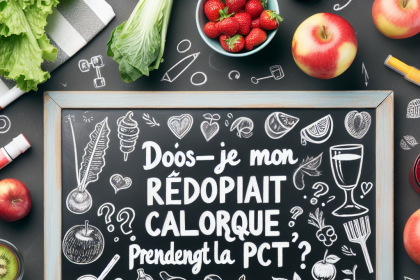 Dois-je réduire mon apport calorique pendant la PCT ?