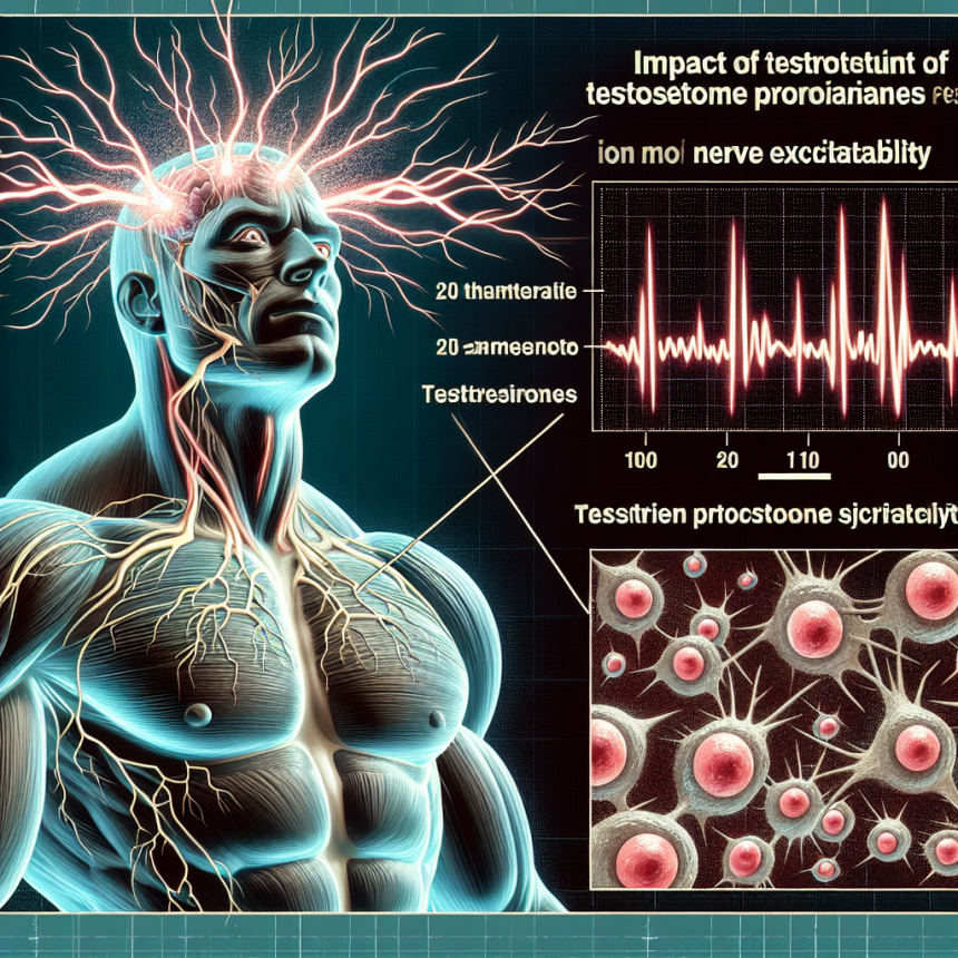 Effet du propionate de testostérone sur l'excitabilité nerveuse