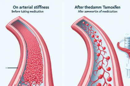 Effet du tamoxifène sur la rigidité artérielle