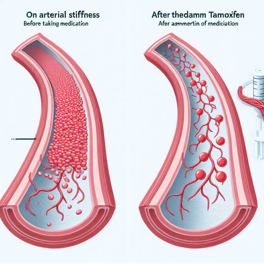 Effet du tamoxifène sur la rigidité artérielle