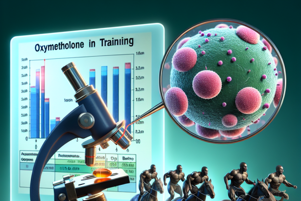 Injection d'oxymétholone : effets pendant l'entraînement chez l'espèce