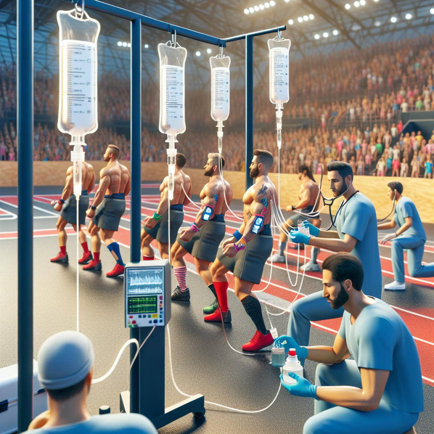 Perfusion de somatropine pendant les sports : résultats en crossfit