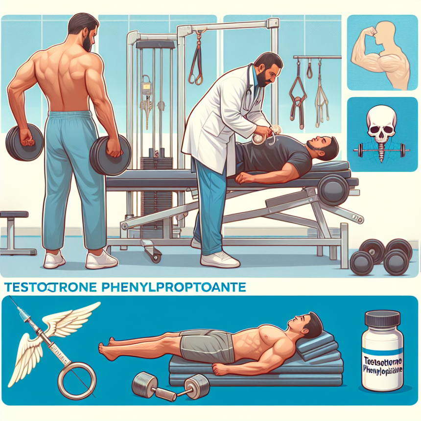 Utilisation du phénylpropionate de testostérone en rééducation après une blessure