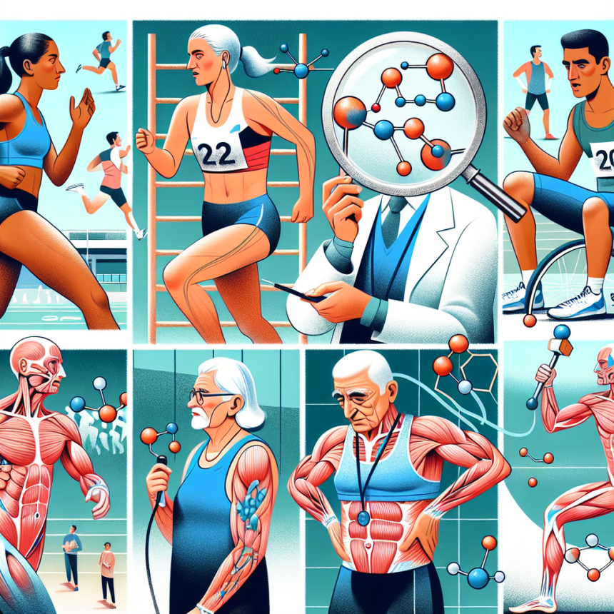 Victimisation des peptides chez les athlètes âgés