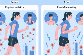 Analyse de l'effet de l'activité physique sur les cytokines pro-inflammatoires