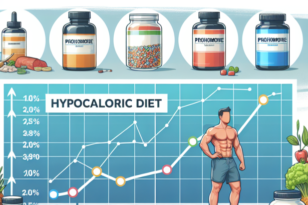 Caractéristiques de l'utilisation de Prohormon lors d'un régime hypocalorique