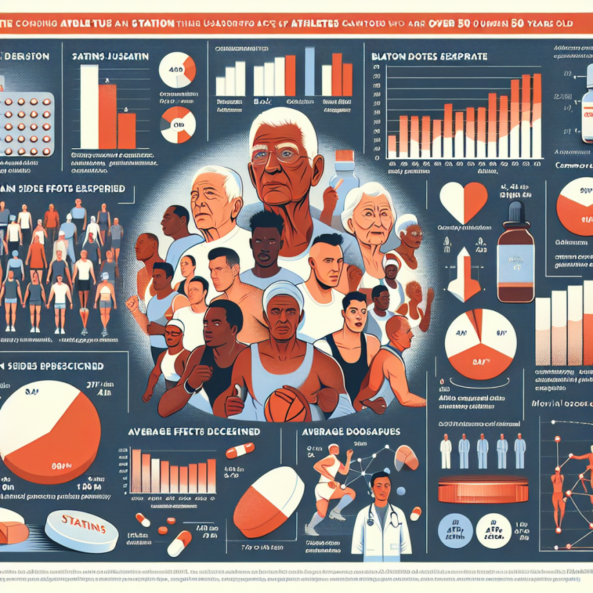 Caractéristiques de l'utilisation des statines chez les athlètes de plus de 50 ans