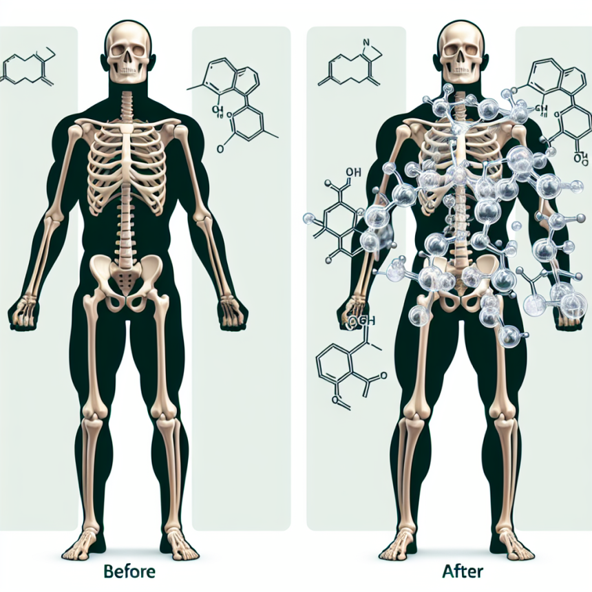Effet de l'acétate de méthénolone sur la santé osseuse