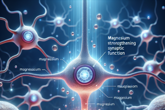 L'effet du magnésium sur l'amélioration de la fonction synaptique