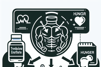 La relation entre l'Enanthate de trenbolone et la faim