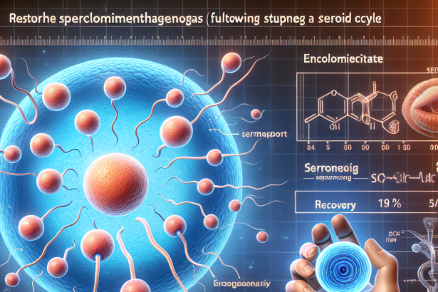 Le citrate d'enclomifène et la restauration de la spermatogenèse après un cycle de stéroïdes