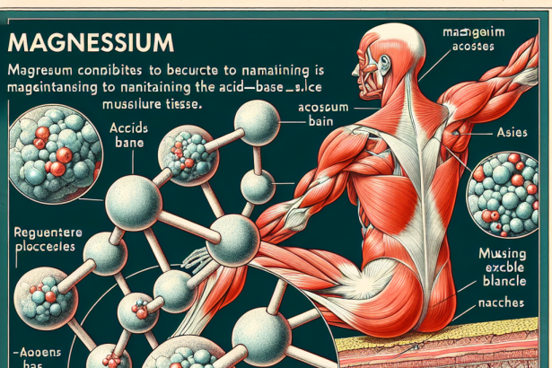 Le magnésium et son rôle dans le maintien de l'équilibre acido-basique dans les muscles