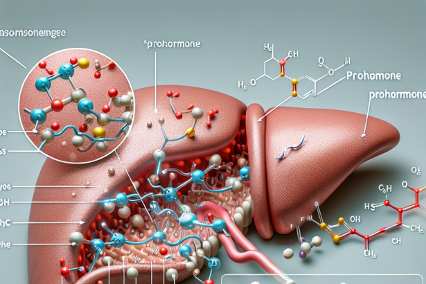 Prohormon et son effet sur les fonctions des enzymes hépatiques