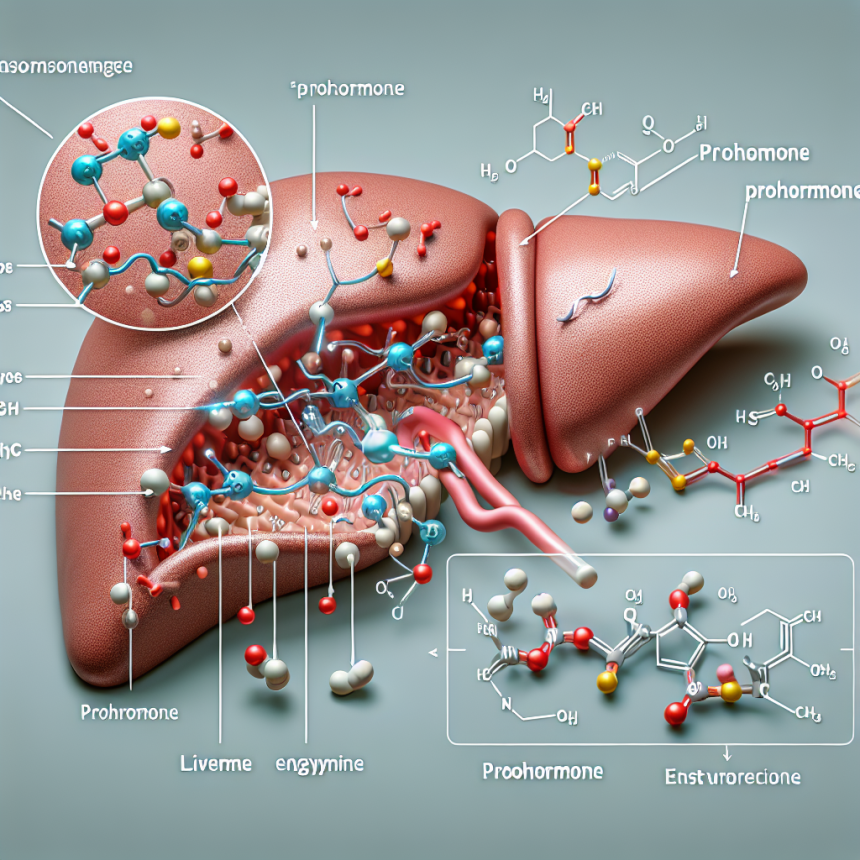 Prohormon et son effet sur les fonctions des enzymes hépatiques
