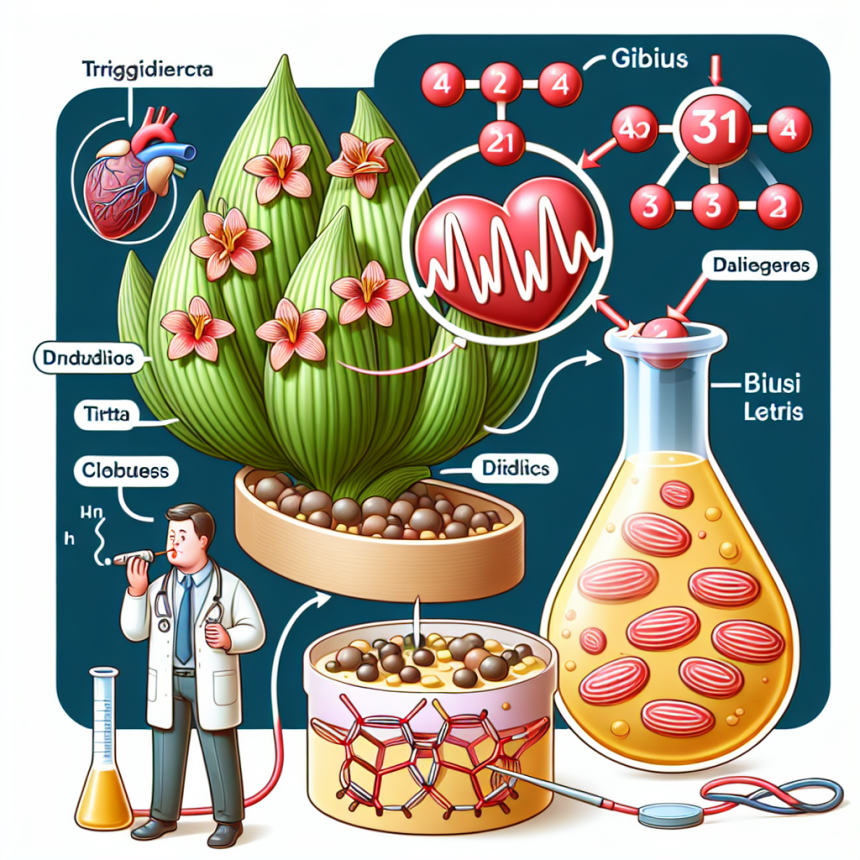 Régulation des taux de triglycérides du Tribulus Terrestris