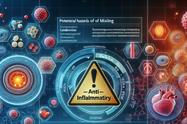 Risques liés à l'association de statines et d'anti-inflammatoires