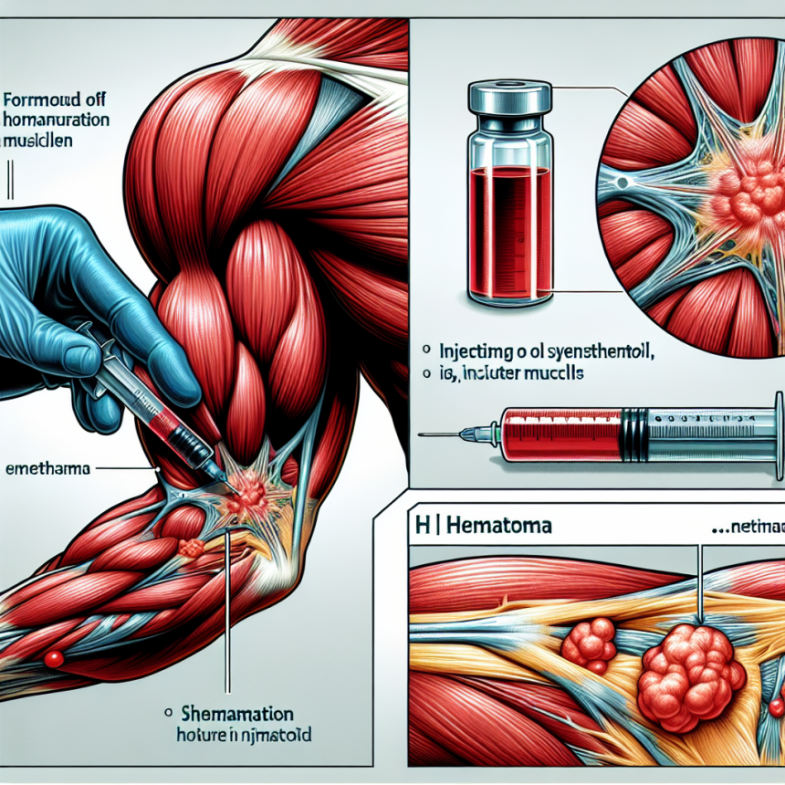 Synthol et risques d'hématome après injection