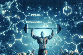 Telmisartan comme modulateur PPAR-γ en musculation