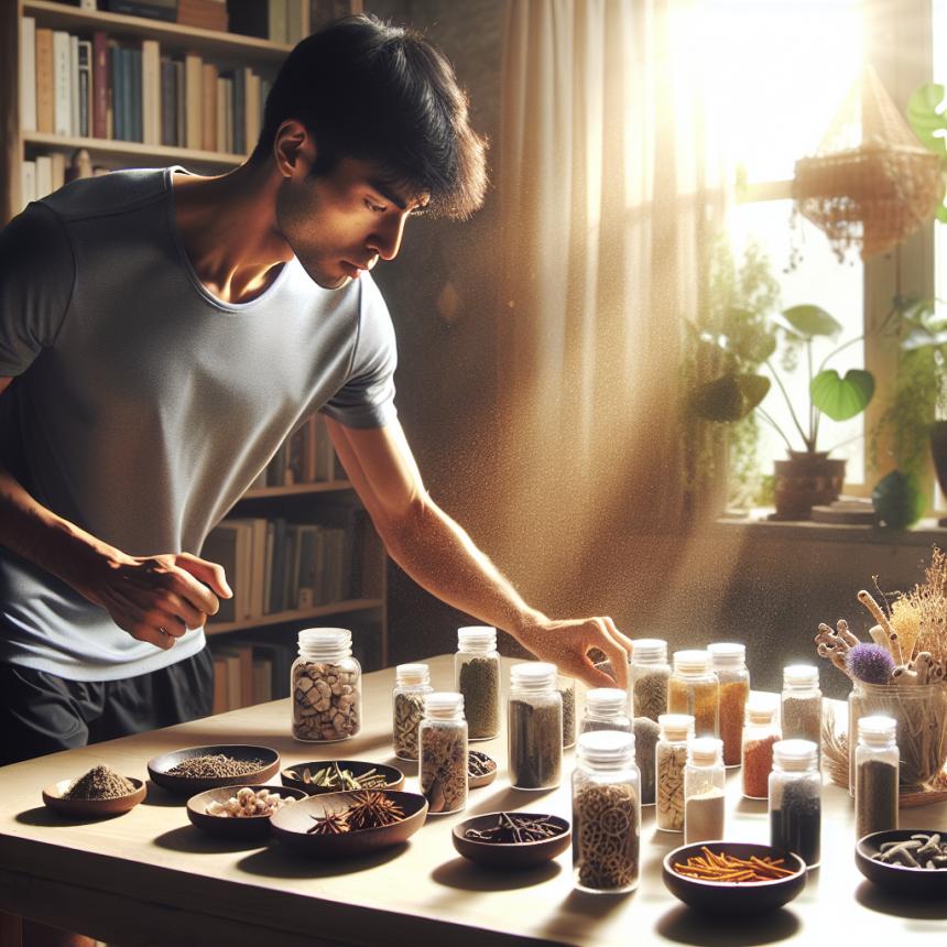 Utilisation d'adaptogènes pour réduire le stress avant l'exercice