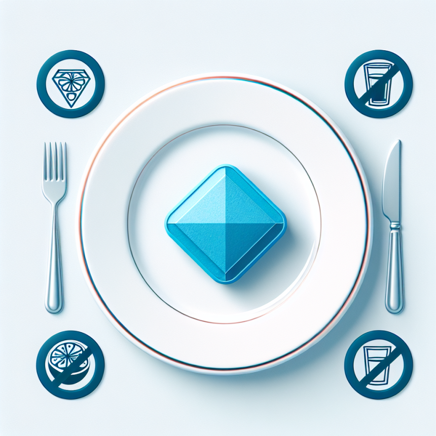 Utilisation du Viagra et restrictions alimentaires