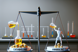 Effet du CLA sur l'équilibre entre catabolisme et anabolisme