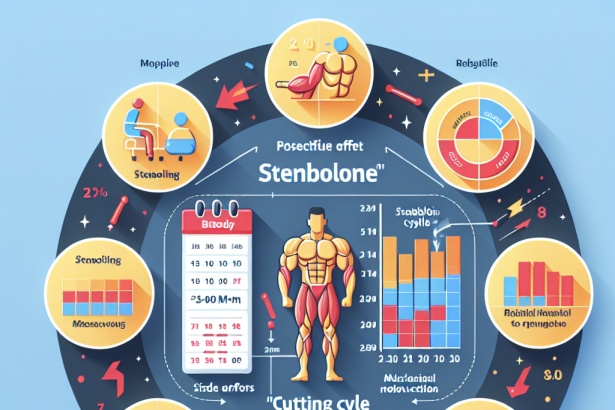 L'utilisation de la stébolone en cycles de « sèche »