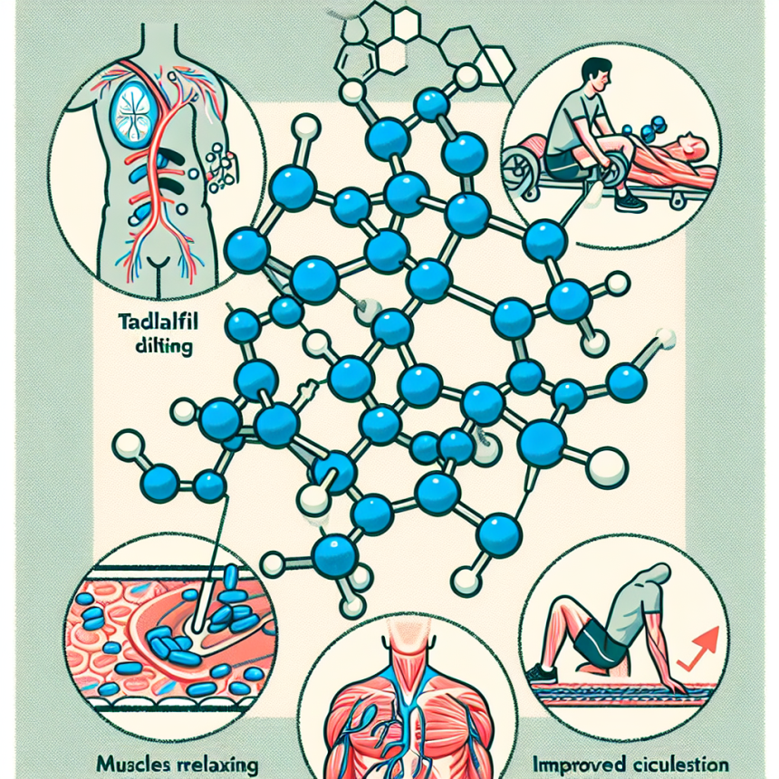 Le tadalafil et son rôle dans la récupération après l'effort