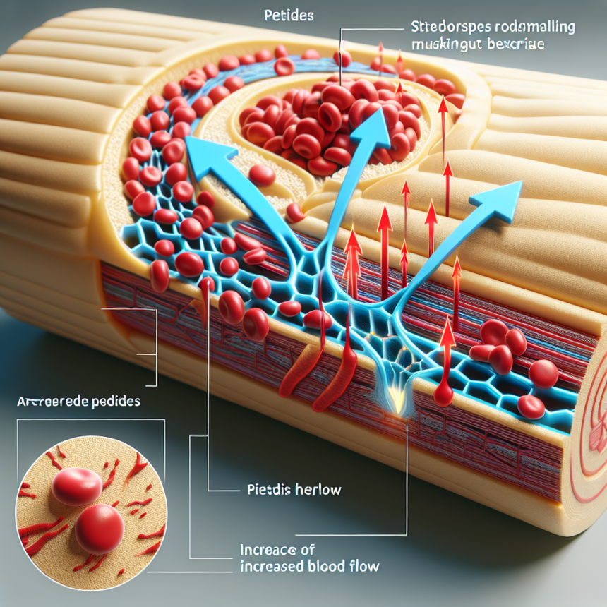 Rôle des peptides dans la stimulation du flux sanguin musculaire après l'entraînement