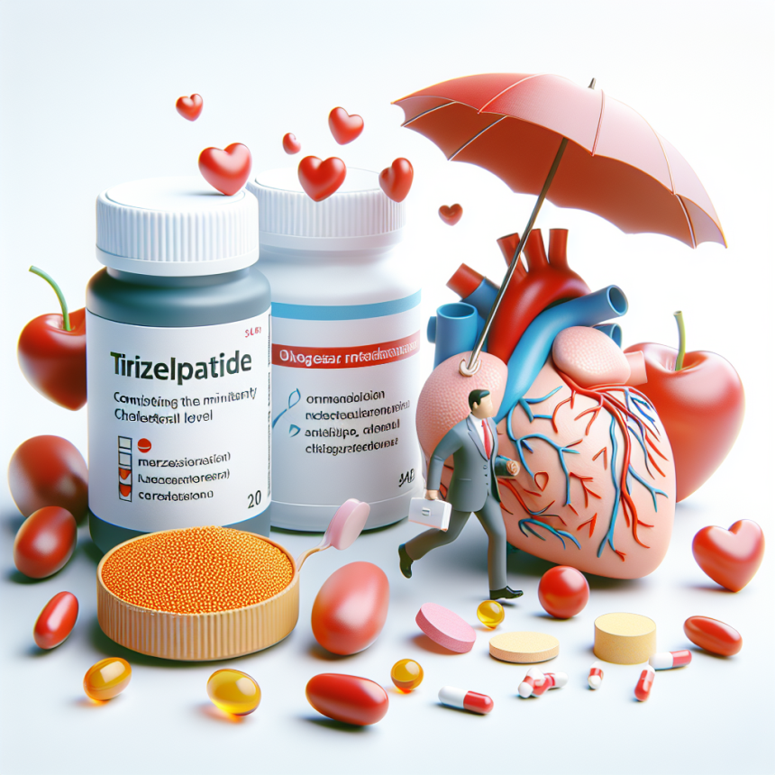 Tirzépatide dans les programmes de maintien d'un taux de cholestérol normal