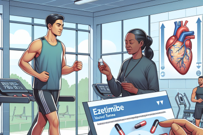 Utilisation de l'ézétimibe pour améliorer le tonus vasculaire chez les sportifs