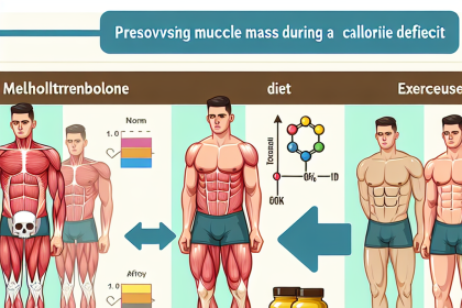 Utilisation de la méthyltrenbolone pour maintenir la masse musculaire en cas de déficit calorique