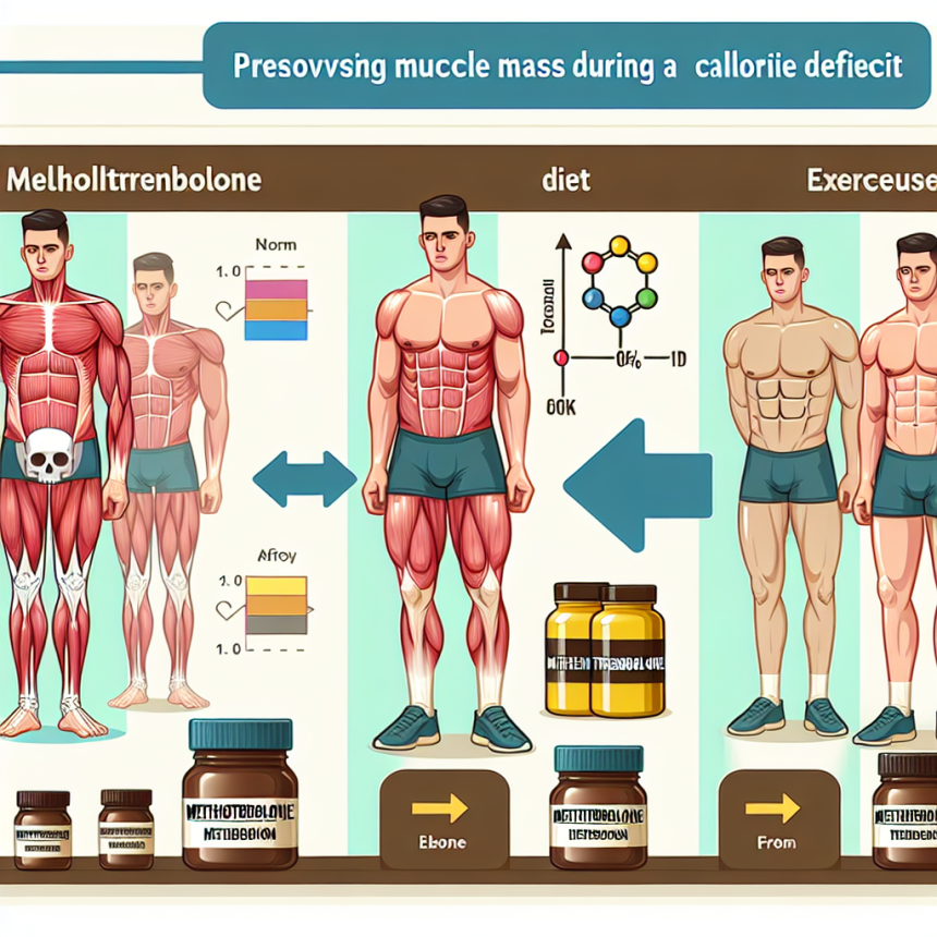 Utilisation de la méthyltrenbolone pour maintenir la masse musculaire en cas de déficit calorique