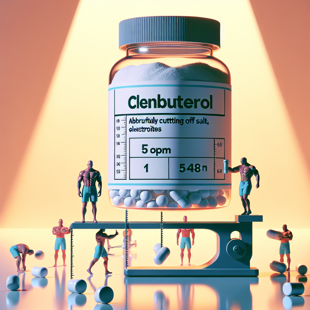 Clenbuterol : couper le sel brutalement, danger électrolytes