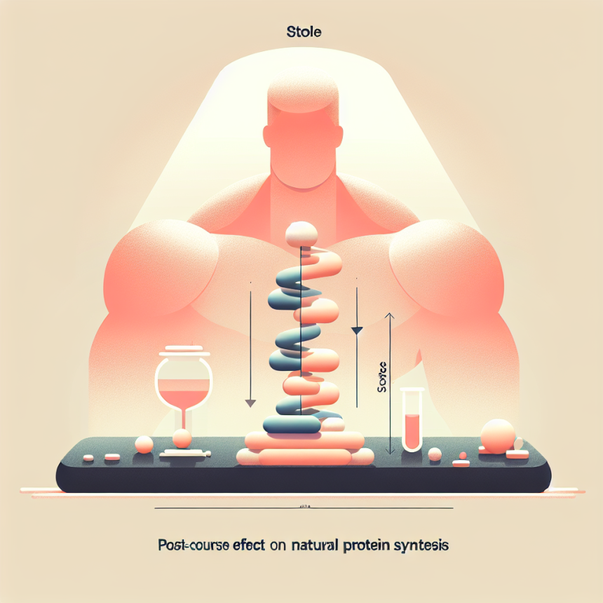 Cours de stéroïdes après le cours : récupération de la synthèse protéique naturelle