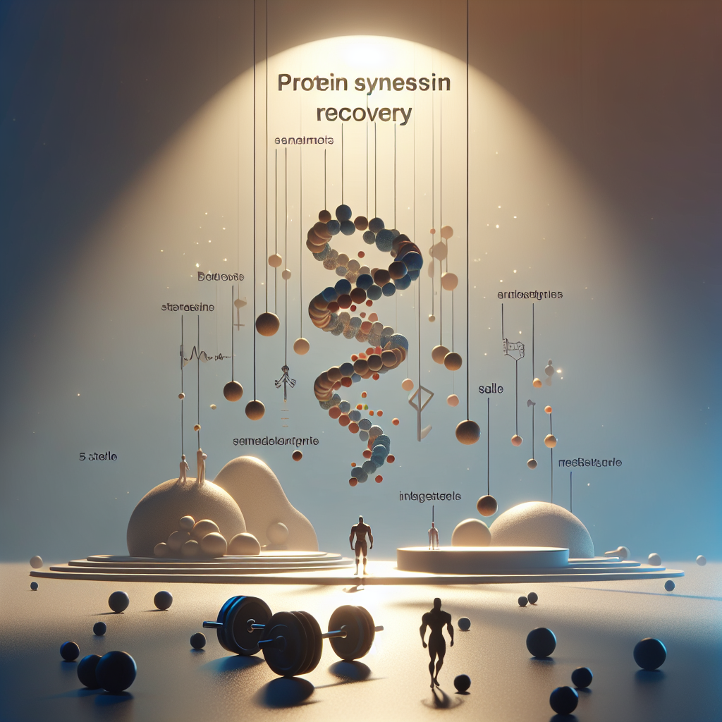 Cours de stéroïdes après le cours : récupération de la synthèse protéique naturelle