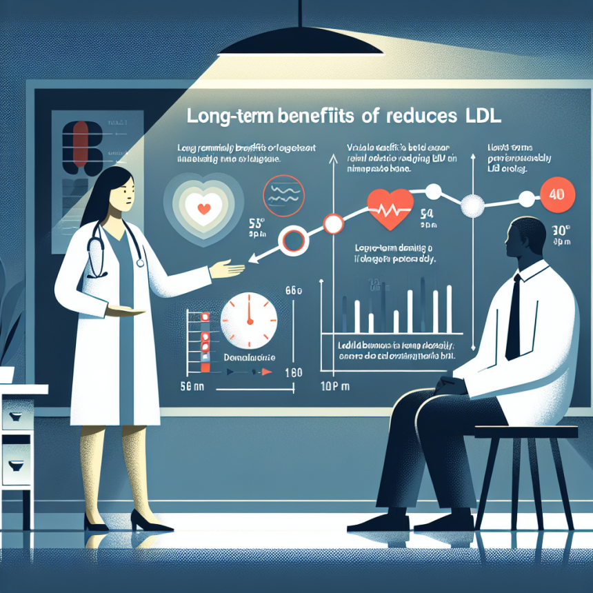 Comment expliquer au patient les avantages à long terme de la réduction du LDL